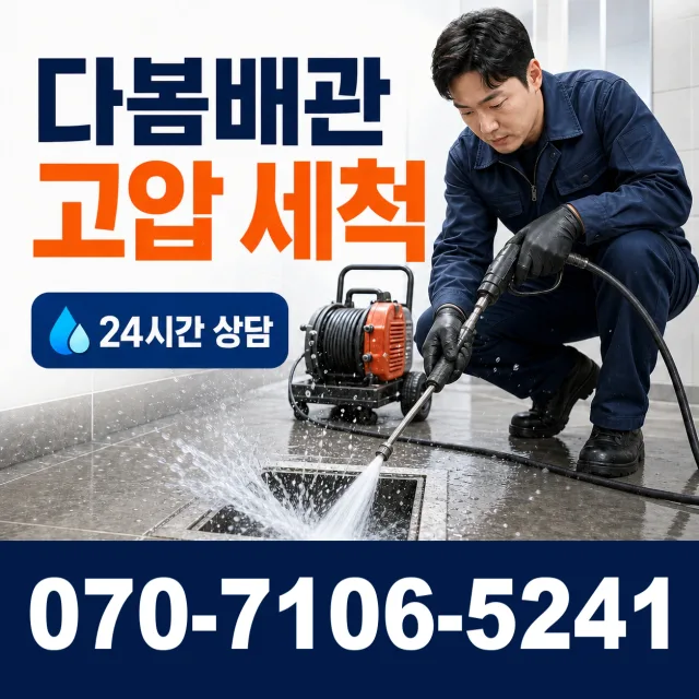 여수시 배관청소 상담 이미지 4